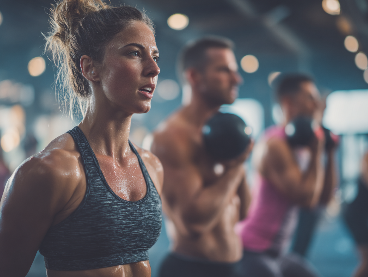 Antrenament functional în sală